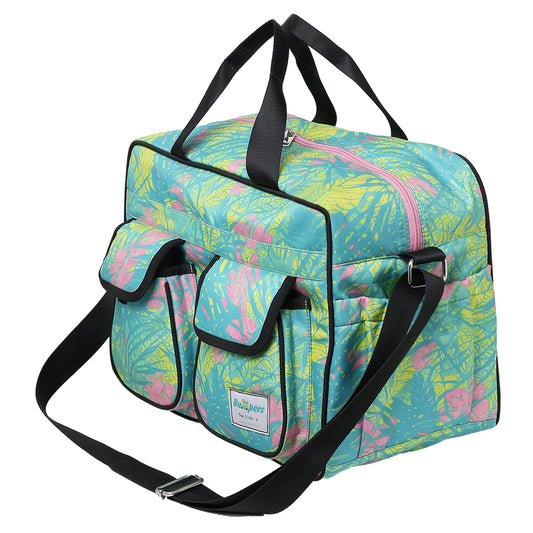Bumper Tropical Leaf Diaper Bag