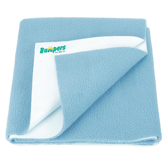 Easily Quick Dry & Absorbent Sheet Polycotton Baby Bed Protecting Waterproof Mat (Pack of 3) - Bumpers