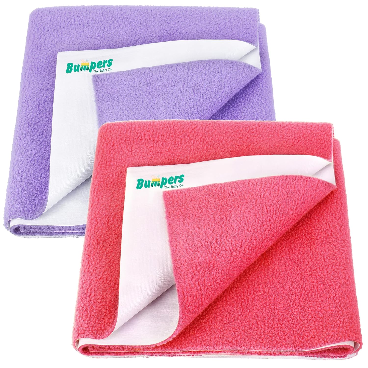 Instant dry Waterproof Baby Sheet, Washable & Reusable Sheet | Baby Bed Protector | Reusable sheets - Bumpers