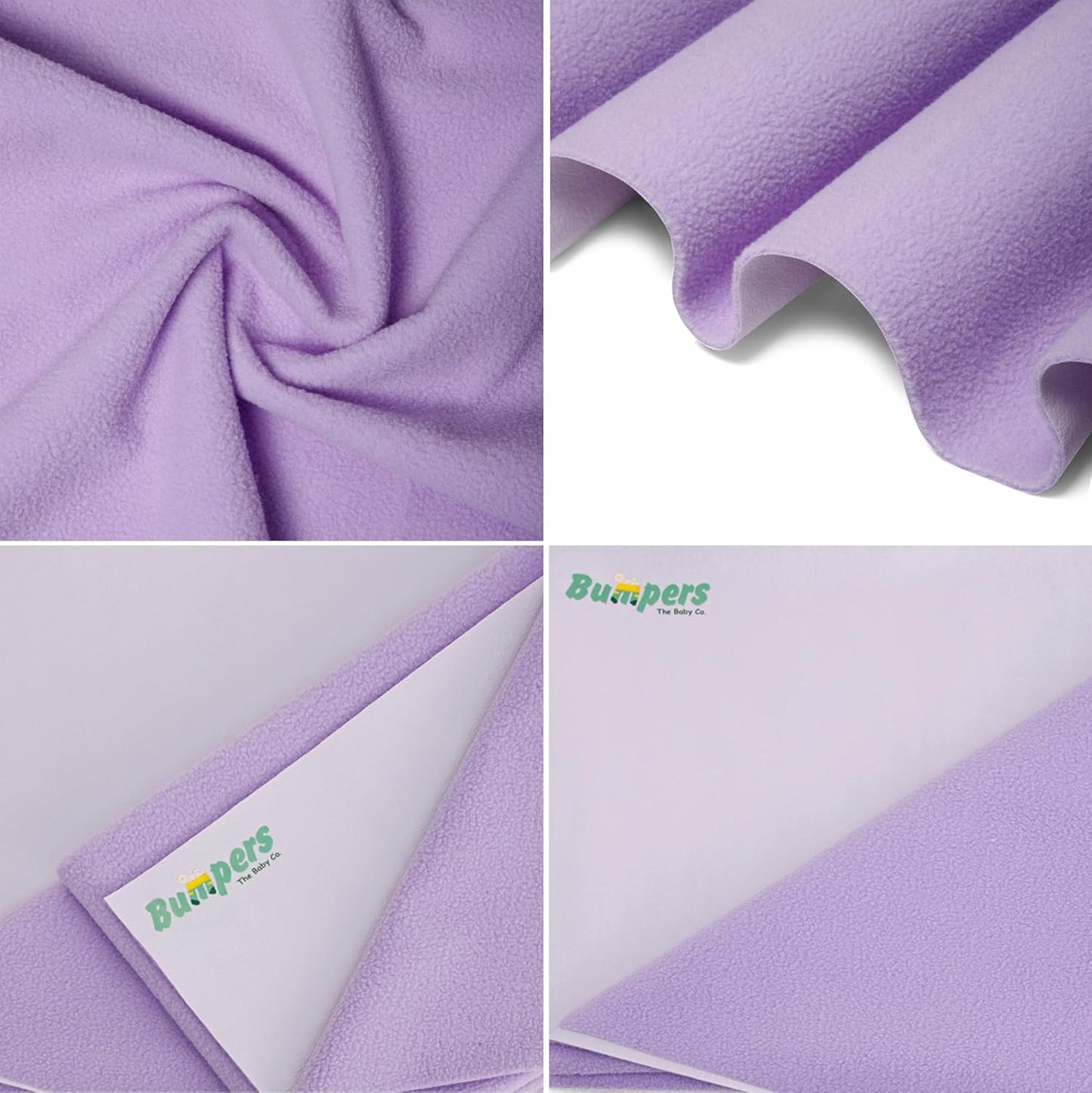 New Quick Dry & Absorbent Sheet Polycotton Baby Bed Protecting Waterproof Mat (Pack of 3)