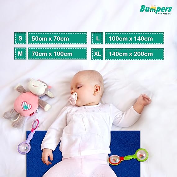 Waterproof Baby Sheet, Washable & Reausable Sheet - Bumpers
