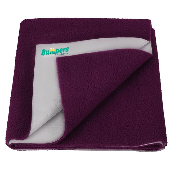 Bumpers Waterproof Quick Dry Sheet for Baby| Bed Pad Extra Absorbent Washable Mattress Protector| Baby Bed Protector Sheet for Toddler Children