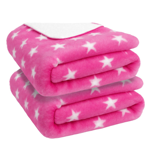 Bumper Star Baby Blanket Pink (PO2)