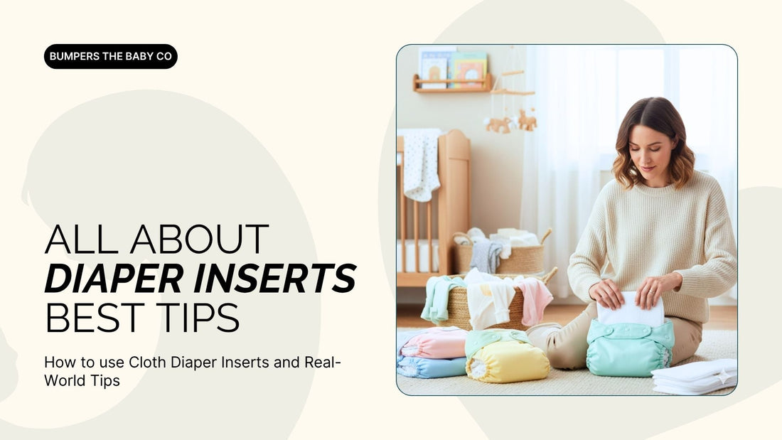 How to use Cloth Diaper Inserts and Real-World Tips
