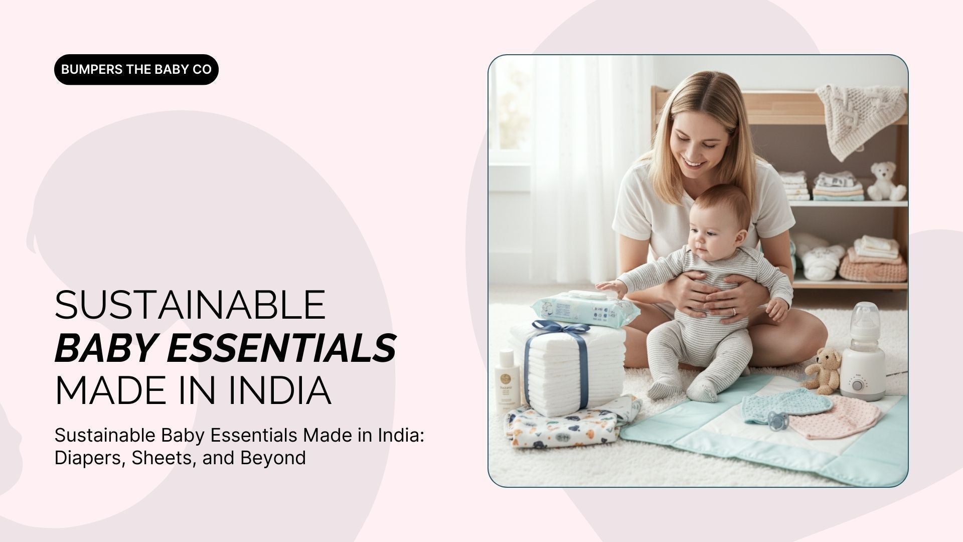 Top 5 Sustainable Baby Essentials Made in India: Diapers, Sheets, and