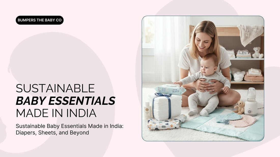 Top 5 Sustainable Baby Essentials Made in India: Diapers, Sheets, and Beyond