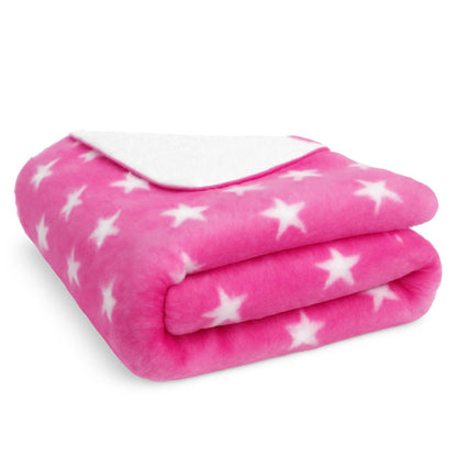Bumpers Baby Fleece Blanket |.Pink, Pack of 1