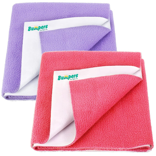 Instant dry Waterproof Baby Sheet, Washable & Reusable Sheet | Baby Bed Protector | Reusable sheets - Bumpers