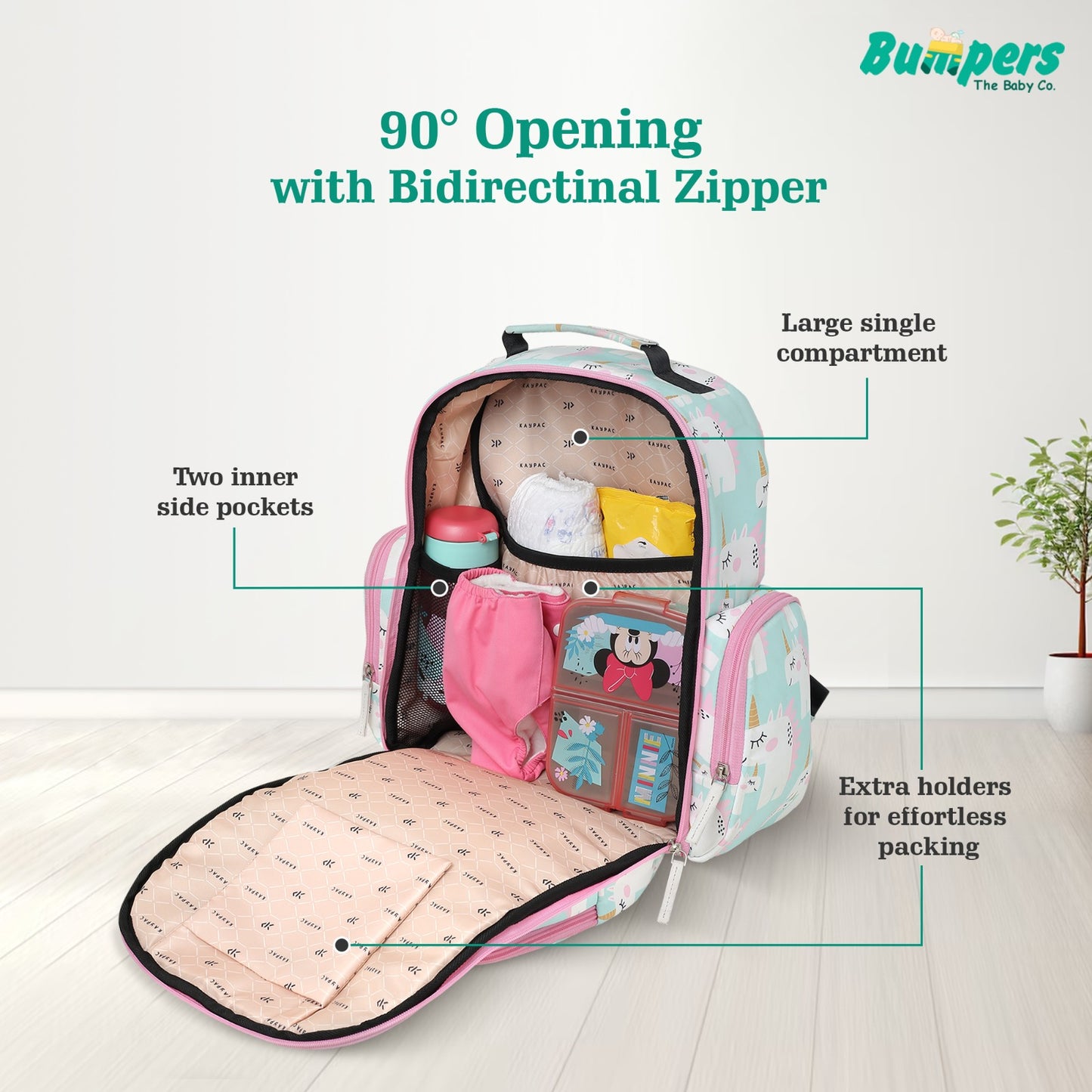 Bumper Unicorn Diaper Bag