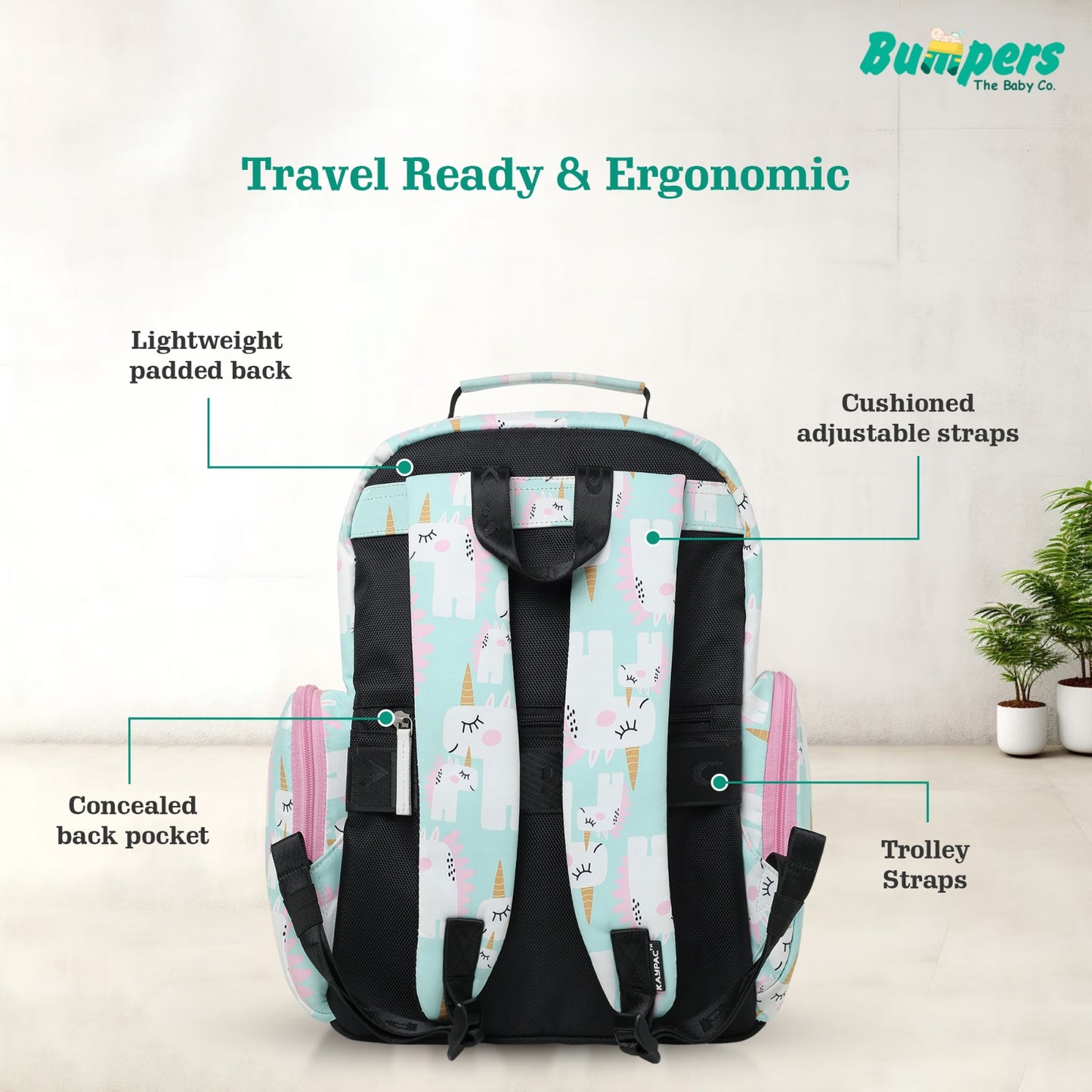Bumper Unicorn Diaper Bag