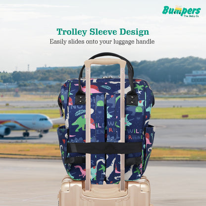 Bumper Dino Diaper Bag