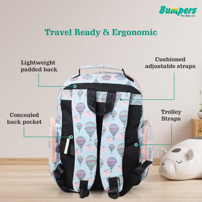 Bumper Hot Air Balloon Diaper Bag