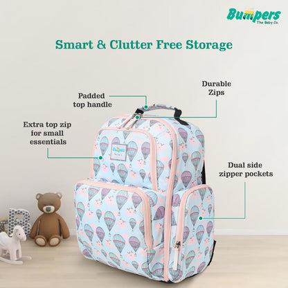 Bumper Hot Air Balloon Diaper Bag