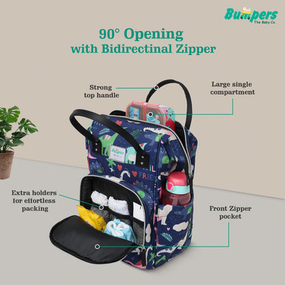 Bumper Dino Diaper Bag
