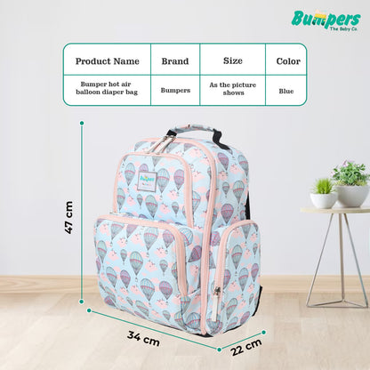 Bumper Hot Air Balloon Diaper Bag