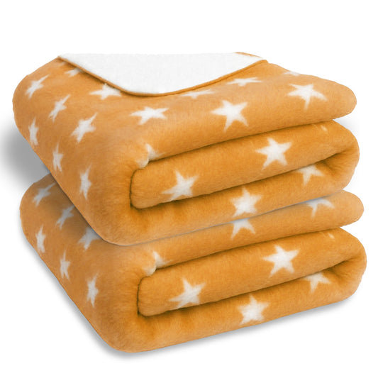 Bumper Star Baby Blanket Brown (PO2)