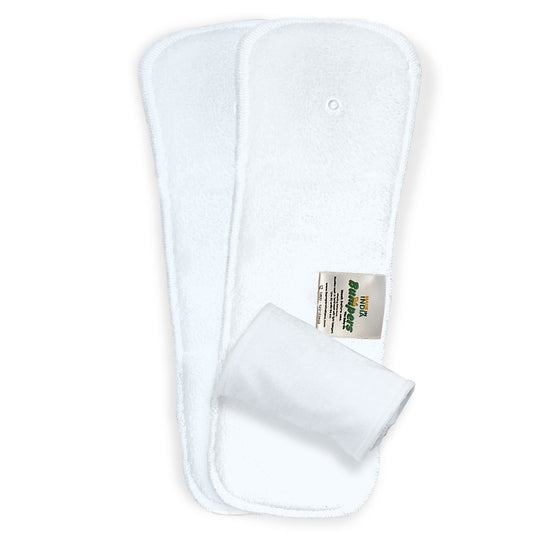 Bumpers Baby Insert Pad | Soft, Washable & Super Absorbent | Leakproof, Eco-Friendly, Comfortable & Safe for Babies | Ideal for Day and Night Use (Pack of 2)